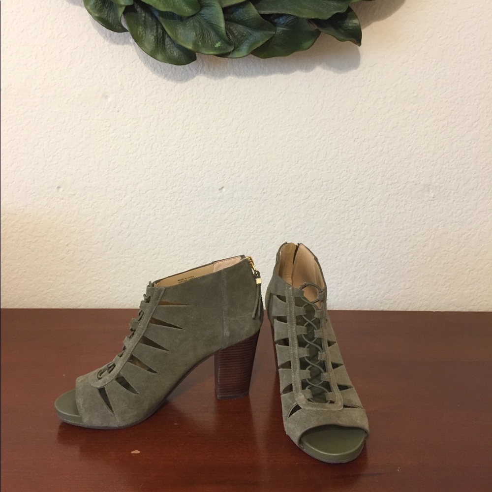 Olive MK booties